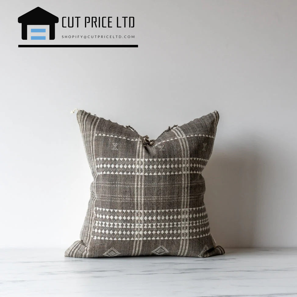 Alice Bhujodi Fringe Pillow Cover